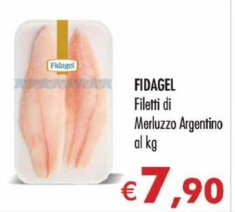 Fidagel Filetti di Merluzzo Argentino al kg