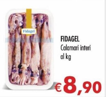 Fidagel Calamari interi al kg