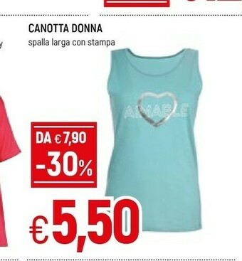 Famila Canotta Donna offerta