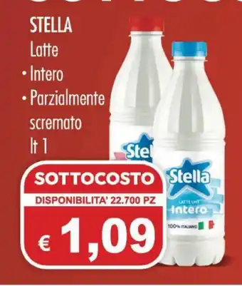 MerSi Supermercati Stella Latte 1 lt offerta