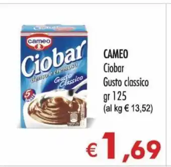 Cameo Ciobar Gusto classico 125 gr
