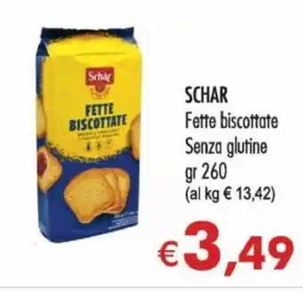 Schar Fette biscottate Senza Glutine 260 gr