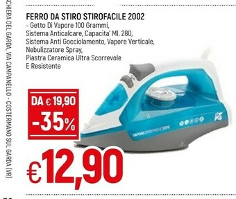 Famila Girmi Ferro Da Stiro Stirofacile 2002 offerta