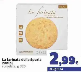 La farinata della Spezia Zanini g 320