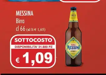 Messina Birra 66 cl