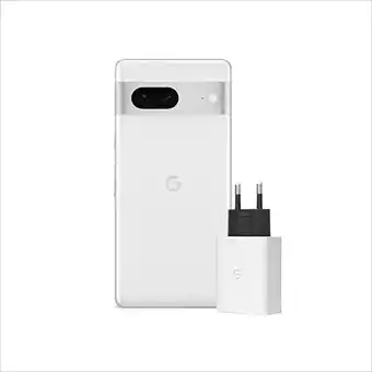 Amazon Google pixel 7 - smartphone 5g android sbloccato con grandangolo e batteria che dura 24 ore - bianco ghiaccio + google pix... offerta