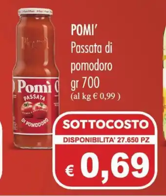 Pomi' Passata di pomodoro 700 gr