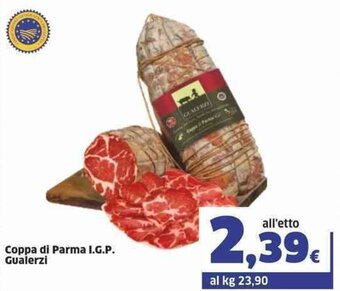 Sigma Gualerzi Coppa di Parma I.G.P. offerta