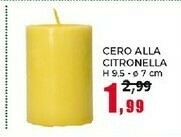 Happy Casa Cero Alla Citronella offerta