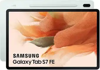 Amazon Samsung galaxy tab s7 fe - tablet da 12,4" (wifi, ram da 6 gb, archiviazione da 128 gb, android), colore: verde offerta