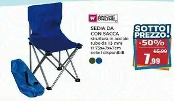 Happy Casa Sedia Da Con Sacca offerta