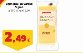 Sigma Emmental Bavarese g 250