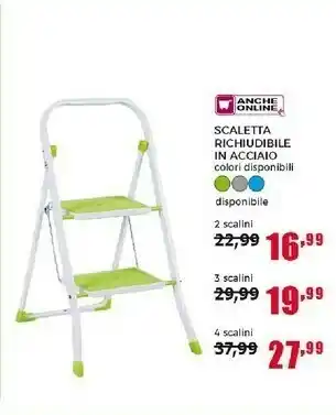 Scaletta Richiudibile In Acciaio