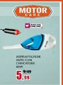 Happy Casa Aspirapolvere Auto Con Caricatore offerta