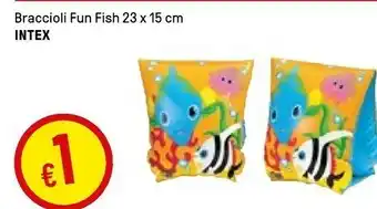 Iper La Grande Intex Braccioli Fun Fish offerta