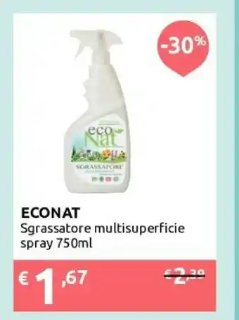 Ipersoap Econat Sgrassatore Multisuperficie Spray offerta