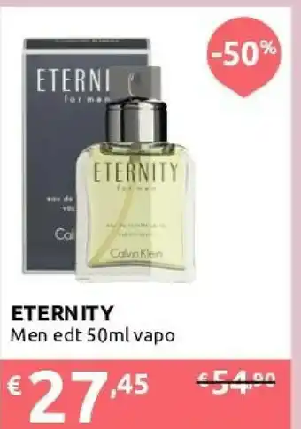 Ipersoap Calvin Klein Eternity For Men Uomini 50 Ml offerta