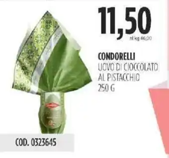 Condorelli Uovo di Cioccolato al Pistacchio 250 g