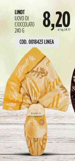 Lindt Uovo di Cioccolato 240 g