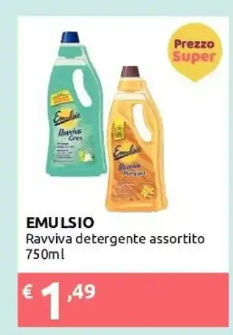 Ipersoap Emulsio Ravviva Detergente 750ml offerta