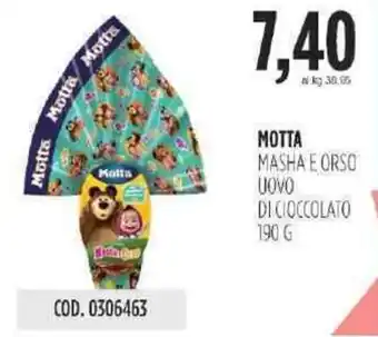 Carico Cash & Carry Motta Masha r Orso Uovo di Cioccolato 190 g offerta