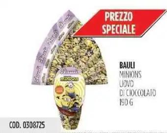Carico Cash & Carry Bauli Minions Uovo di Cioccolato 190 g offerta