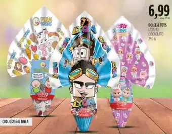 Dolce & Toys Uovo di Cioccolato 250 g