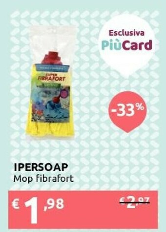 Ipersoap Ipersoap Mop Fibrafort offerta