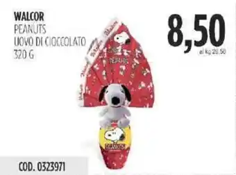 Carico Cash & Carry Walcor Peanuts Uovo di Cioccolato 320 g offerta