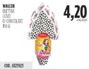 Carico Cash & Carry Walcor Elettra Uovo di Cioccolato 150 g offerta
