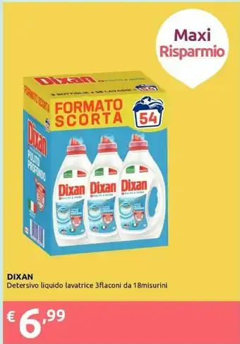 Ipersoap Dixan Detersivo Liquido Lavatrice offerta