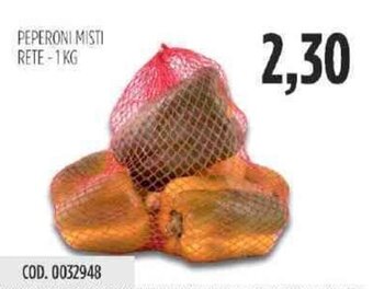 Carico Cash & Carry Peperoni Misti Rete 1 kg offerta