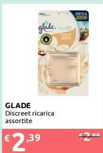 Ipersoap Glade Discreet Ricarica offerta