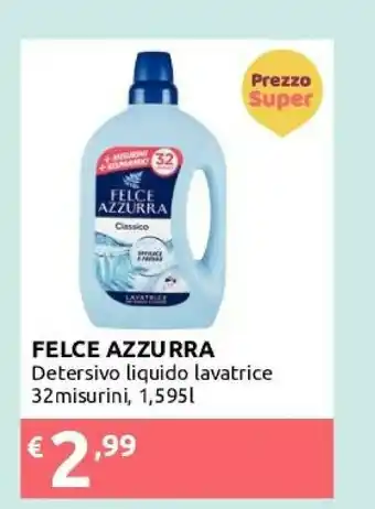 Ipersoap Felce Azzurra Felce Azzura Detersivo Liquido Lavatrice offerta