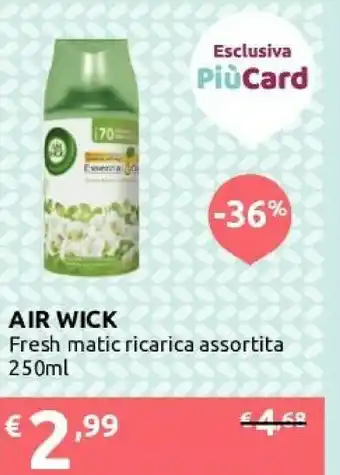 Ipersoap Air wick Fresh Matic Ricarica offerta