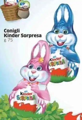 Kinder Sorpresa Conigli g 75