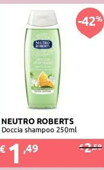Ipersoap Neutro Roberts Doccia Shampoo offerta