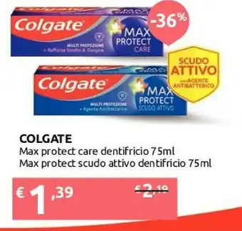 Ipersoap Colgate Max Protect Care Dentifricio offerta