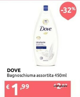 Ipersoap Dove Bagnoschiuma offerta