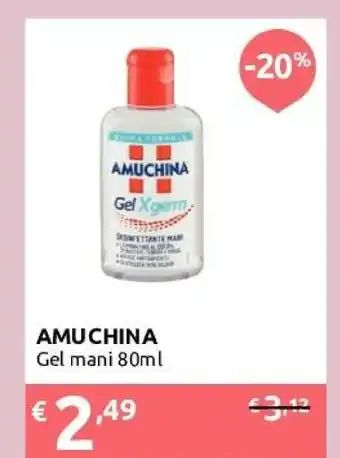 Ipersoap Amuchina Gel Mani 80 Ml offerta