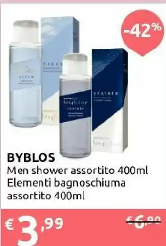 Ipersoap Byblos Men Shower Assortito offerta