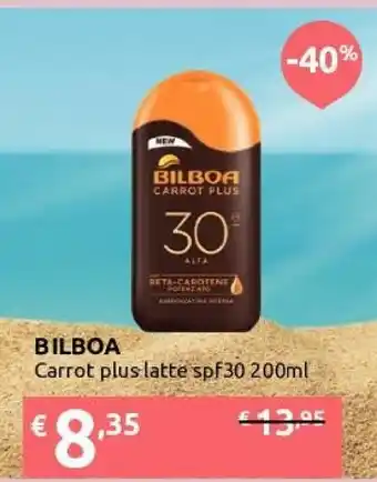 Ipersoap Bilboa Carrot Plus Latte Spf30 offerta