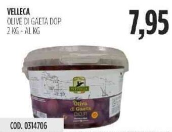 Carico Cash & Carry Velleca Olive di Gaeta DOp 2 kg offerta
