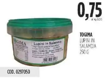 Togima Lupini in Salamoia 250 g