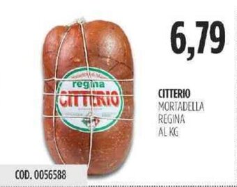 Carico Cash & Carry Citterio Mortadella Regina offerta