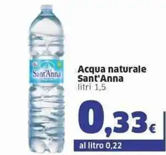 Sant'Anna Acqua naturale litri 1,5