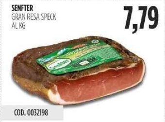 Carico Cash & Carry Senfter Gran Resa Speck offerta