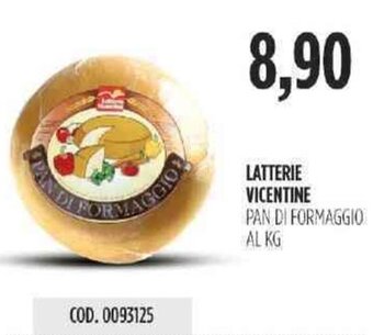 Carico Cash & Carry Latterie Vicentine Pan di Formaggio offerta
