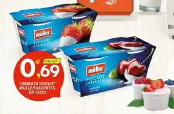 Vivo Supermercati Garnier Muller Yogurt Cremoso offerta