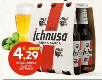 Vivo Supermercati Ichnusa Birra offerta